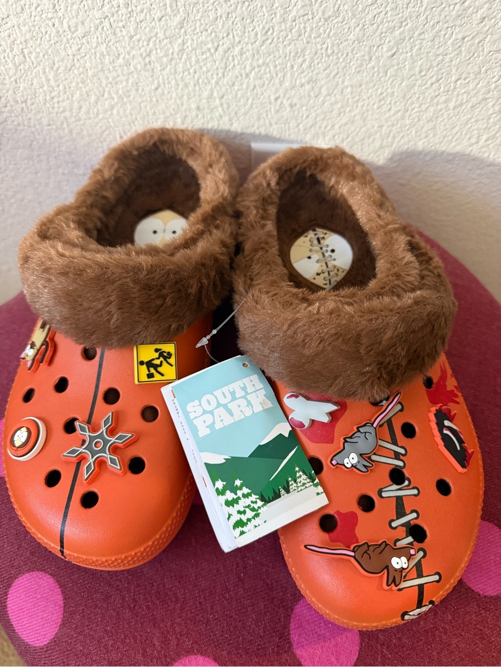 Crocs South Park Kenny Cozzzy Slippers Size M10/W12 NWT